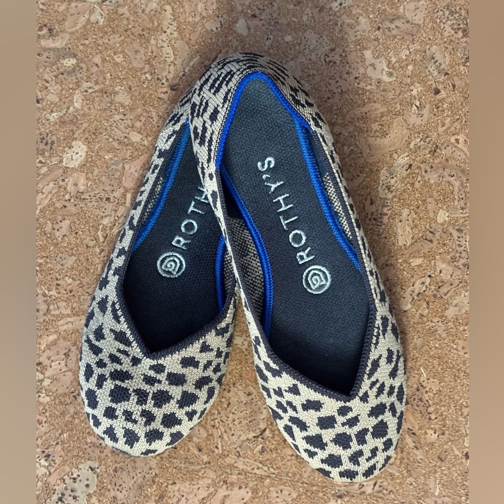 Animal Print Rothy’s The Flat - Very Gently Used